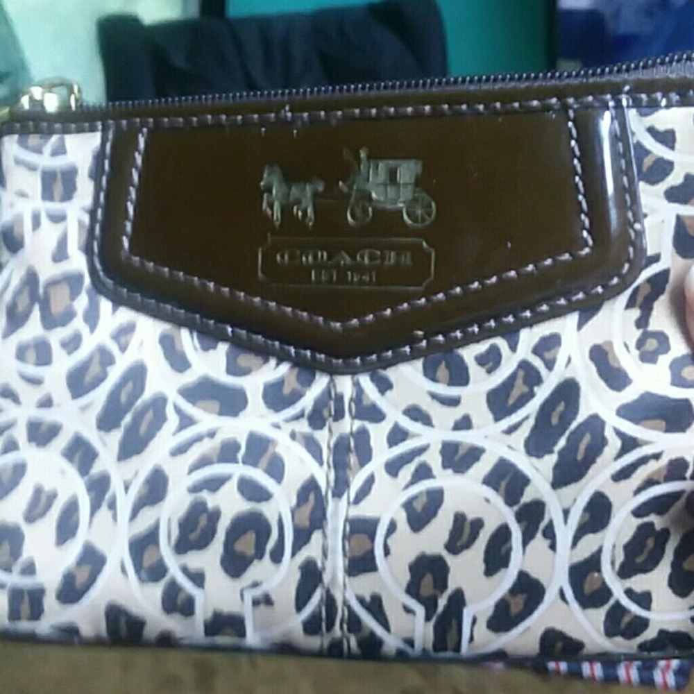 Good condition Coach Wristlet